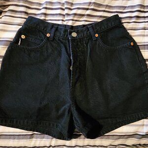 Bongo Black Jean Shorts Size 9